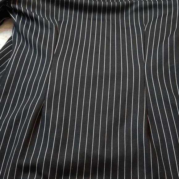 Black pinstripe Jacket vintage Sears Fashion - Picture 8 of 9